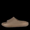 Badslippers KASTANJEBRUIN