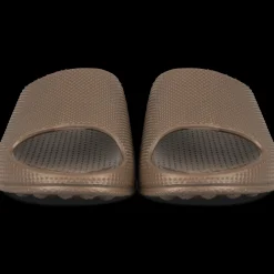 Badslippers KASTANJEBRUIN
