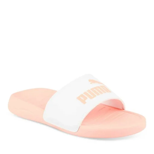Badslippers ORANJE Popcat 20
