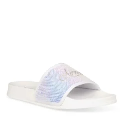 Badslippers WIT