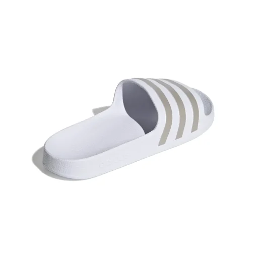 Badslippers WIT Adilette Aqua