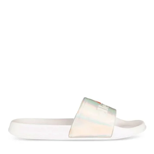 Badslippers ZILVER