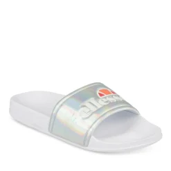Badslippers ZILVER