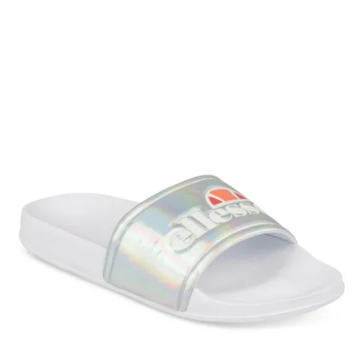 Badslippers ZILVER