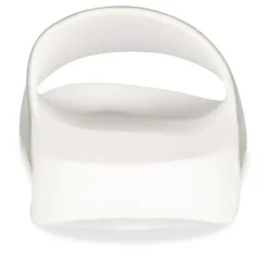 Badslippers ZILVER