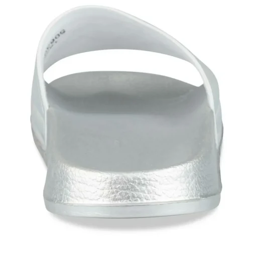 Badslippers ZILVER