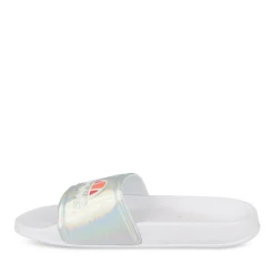 Badslippers ZILVER