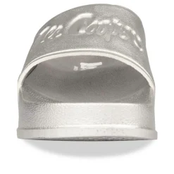 Badslippers ZILVER