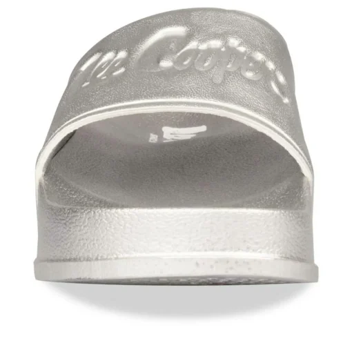 Badslippers ZILVER