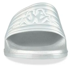 Badslippers ZILVER