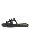 Badslippers ZWART