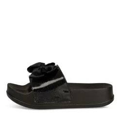 Badslippers ZWART