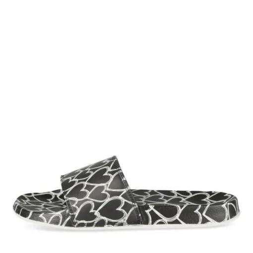Badslippers ZWART