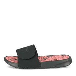 Badslippers ZWART