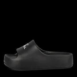 Badslippers ZWART