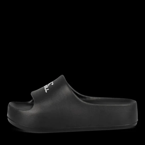 Badslippers ZWART