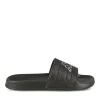 Badslippers ZWART