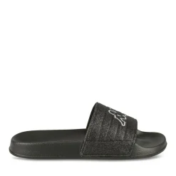 Badslippers ZWART