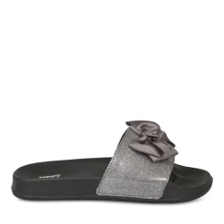 Badslippers ZWART