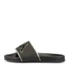 Badslippers ZWART