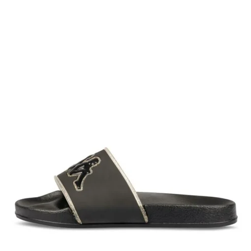 Badslippers ZWART