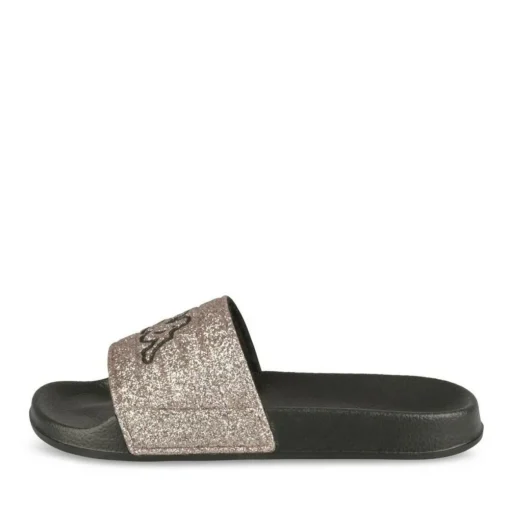 Badslippers ZWART