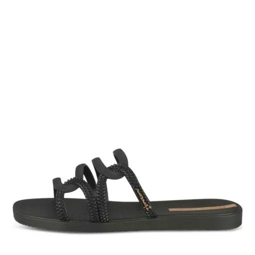 Badslippers ZWART