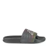 Badslippers ZWART