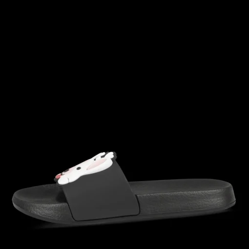 Badslippers ZWART