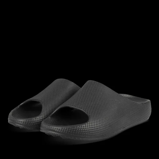 Badslippers ZWART