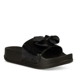 Badslippers ZWART