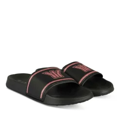 Badslippers ZWART