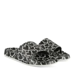 Badslippers ZWART
