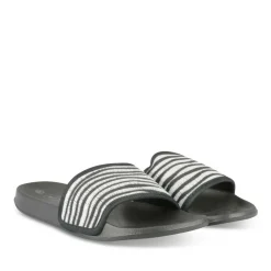 Badslippers ZWART