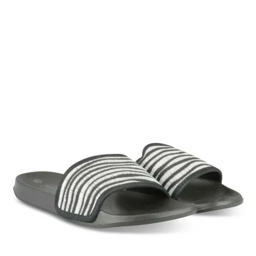 Badslippers ZWART