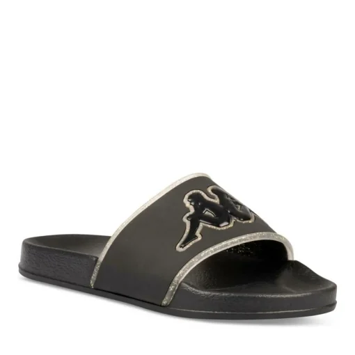 Badslippers ZWART