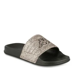 Badslippers ZWART