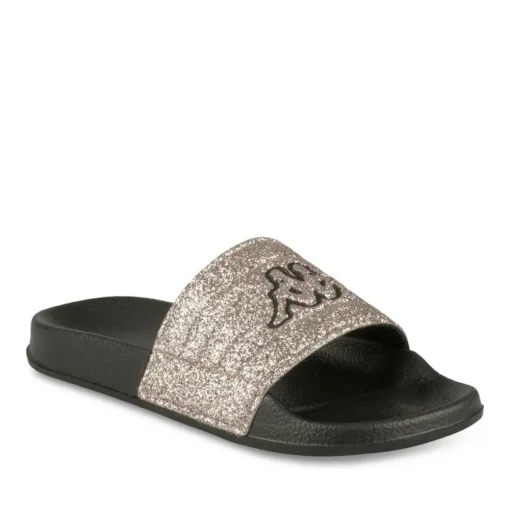 Badslippers ZWART