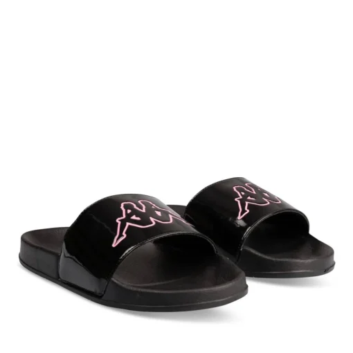 Badslippers ZWART