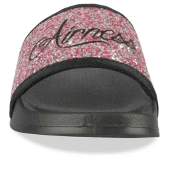 Badslippers ZWART