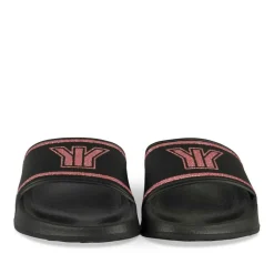 Badslippers ZWART