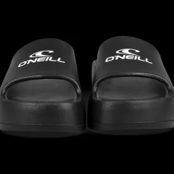 Badslippers ZWART