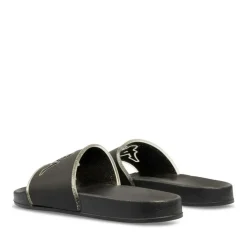 Badslippers ZWART