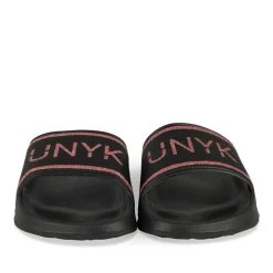 Badslippers ZWART