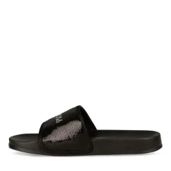 Badslippers ZWART