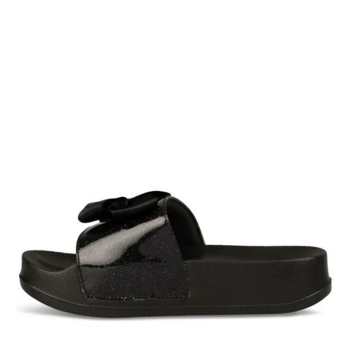 Badslippers ZWART