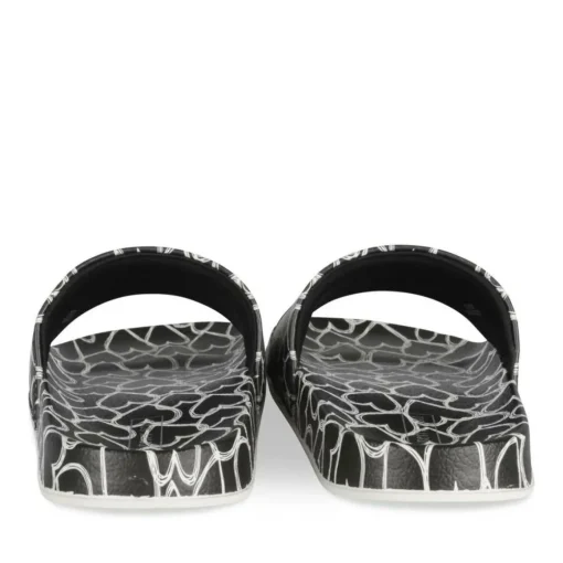 Badslippers ZWART