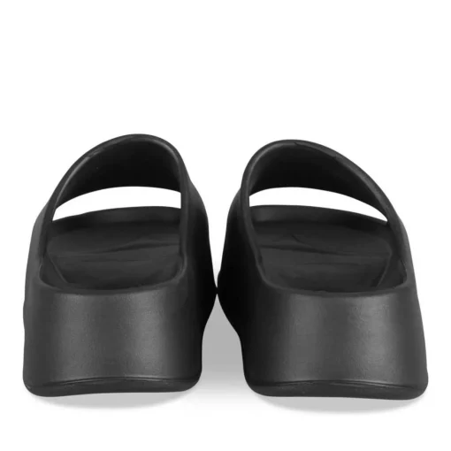 Badslippers ZWART