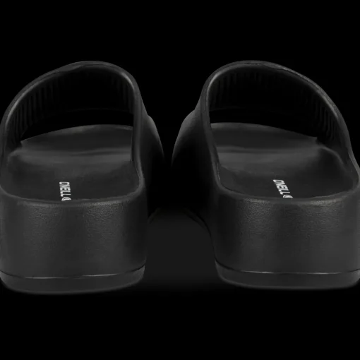 Badslippers ZWART