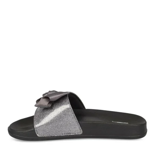 Badslippers ZWART